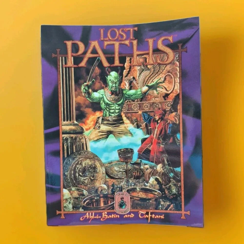 Mage The Ascension Lost Paths Ahl-I-Batin & Taftani New Mint Free Shippin WW4030